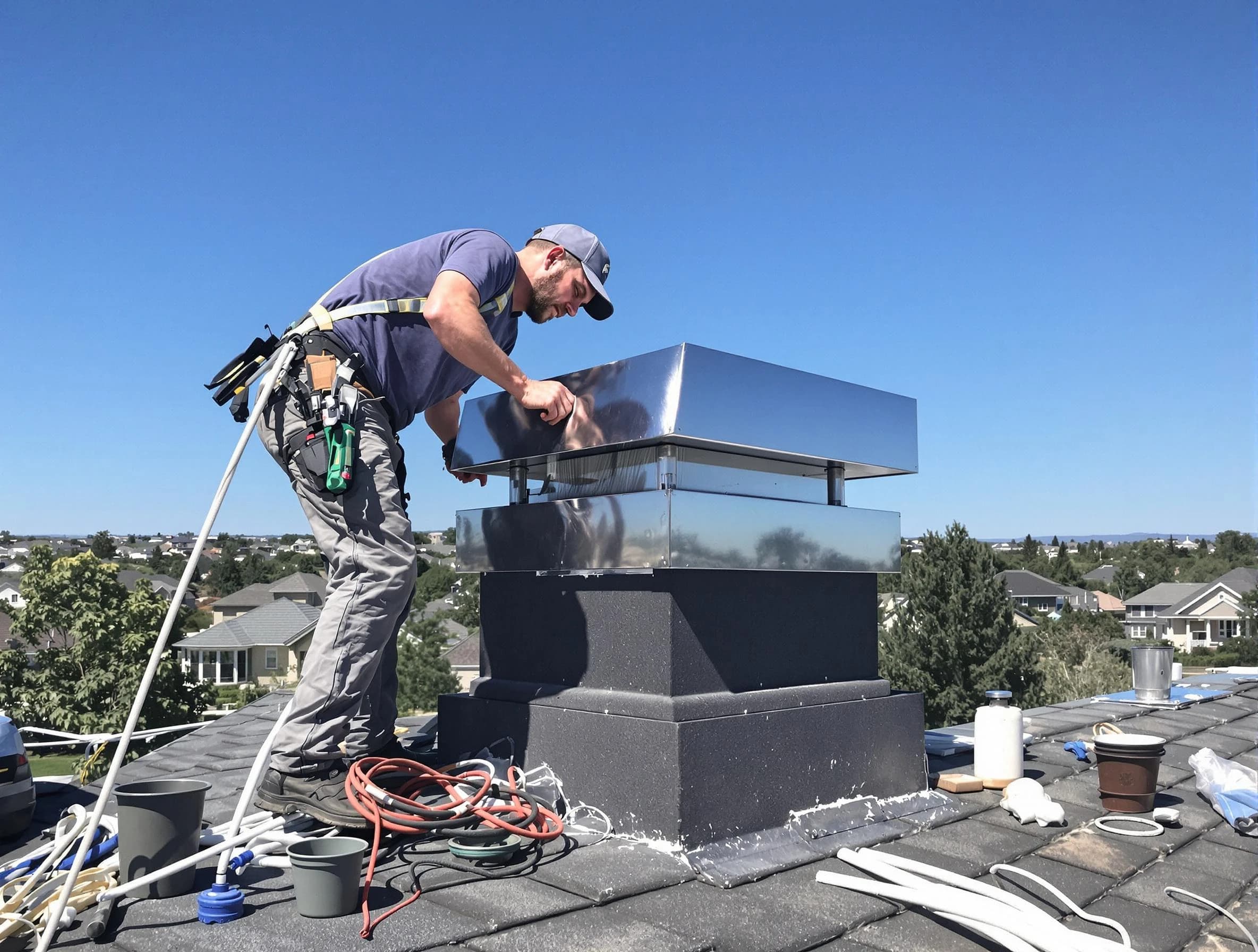 Chimney Cap Services service in Guthrie, OK